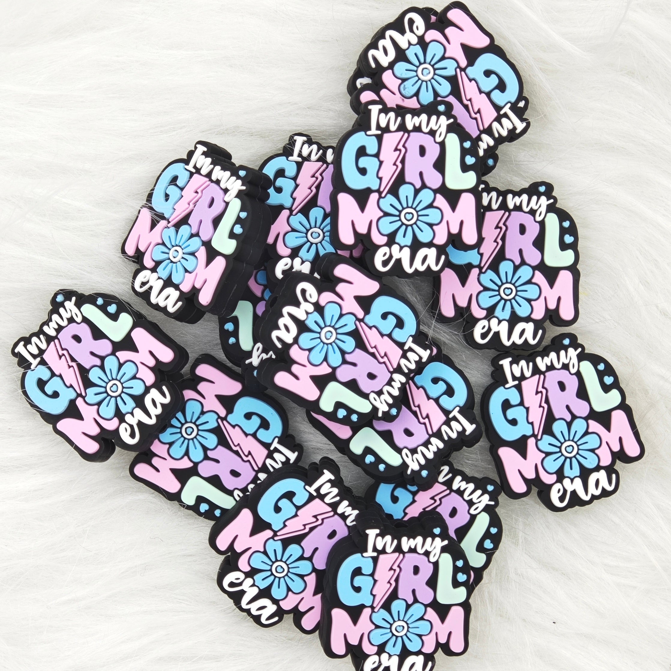 Mom Theme Focal Beads Letters Silicone Focal Beads Wholesale DIY Focal Beads Mom's Day