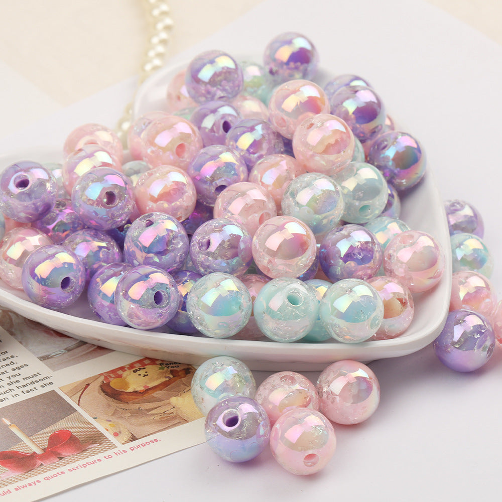 16mm, Cracker Pastel Color Round Acrylic Beads