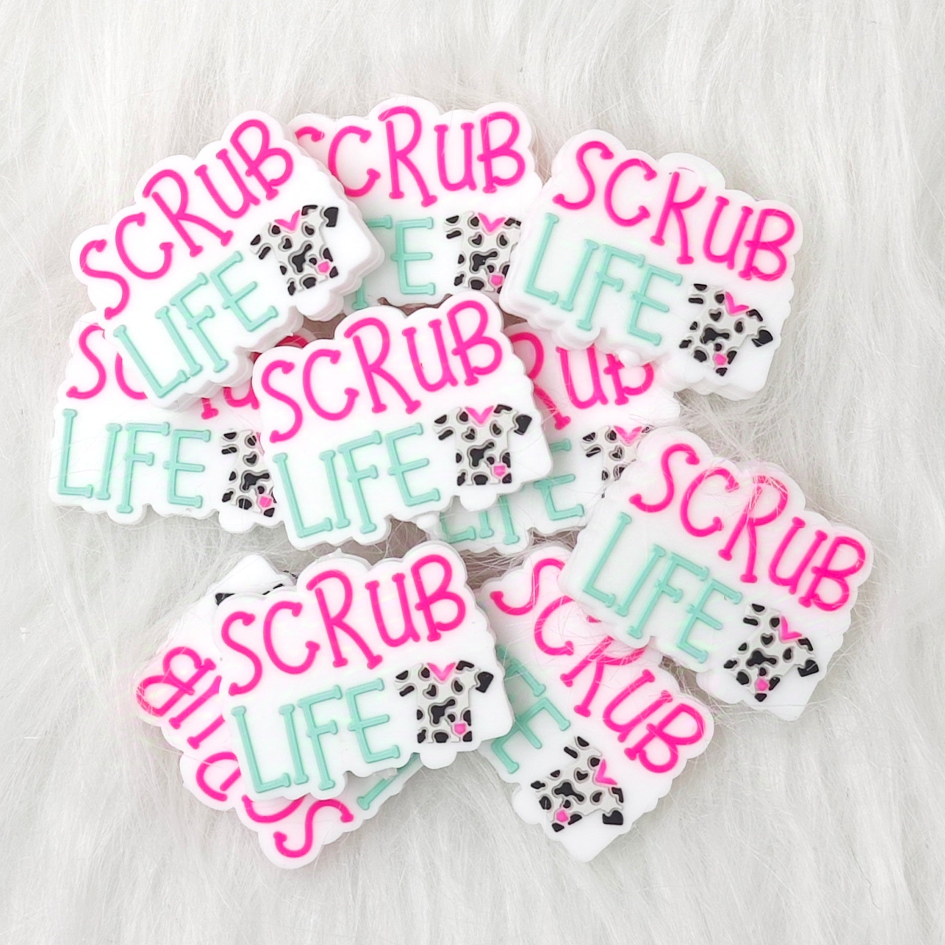 Scrub Life for Silicone Focal Beads Nurse Focal Beads DIY Job Gift Accessories