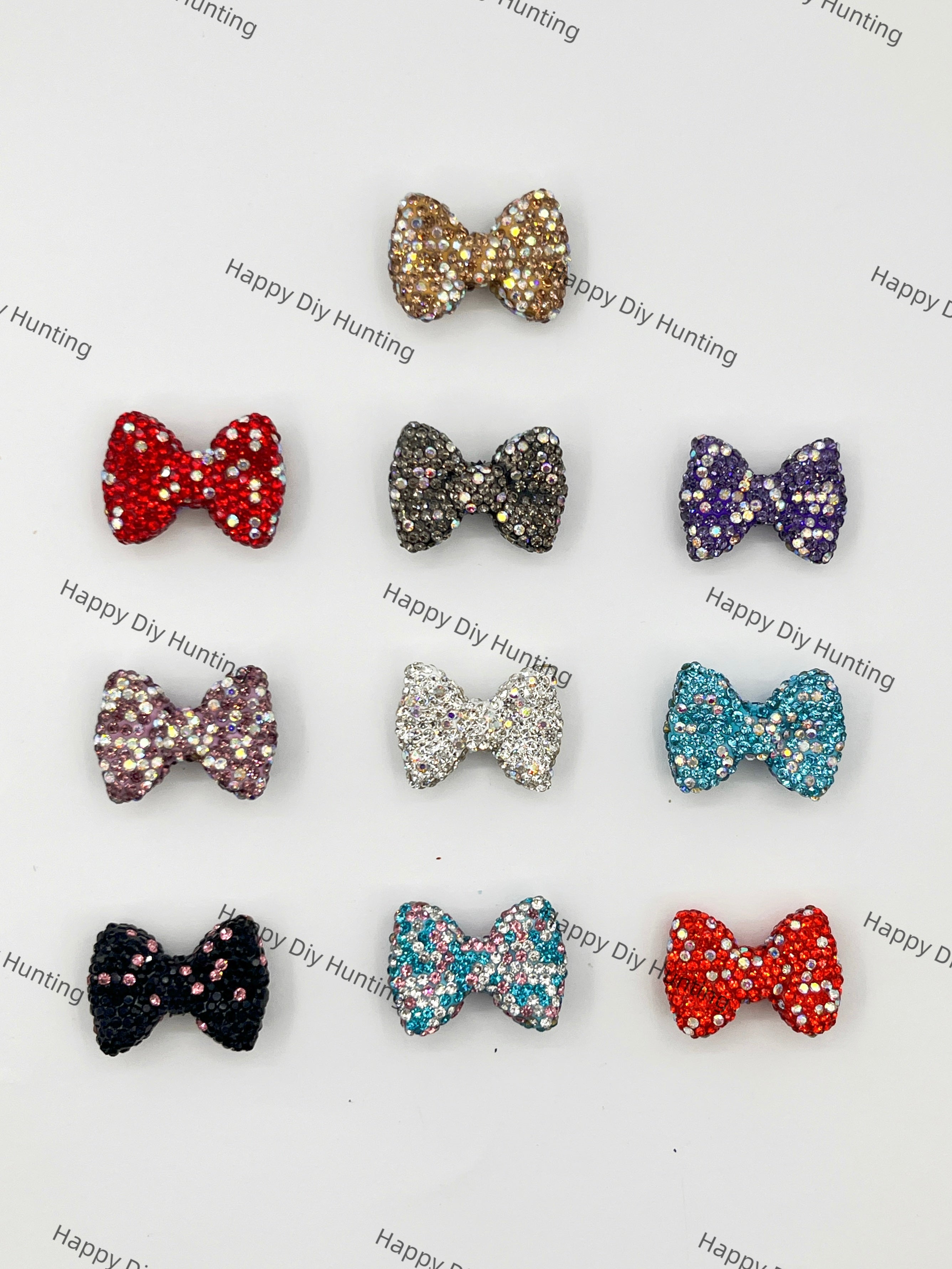 Bowknot Rhinestone Beads