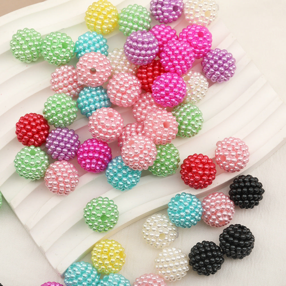 16mm Acrylic Round Pearl Acrylic Beads