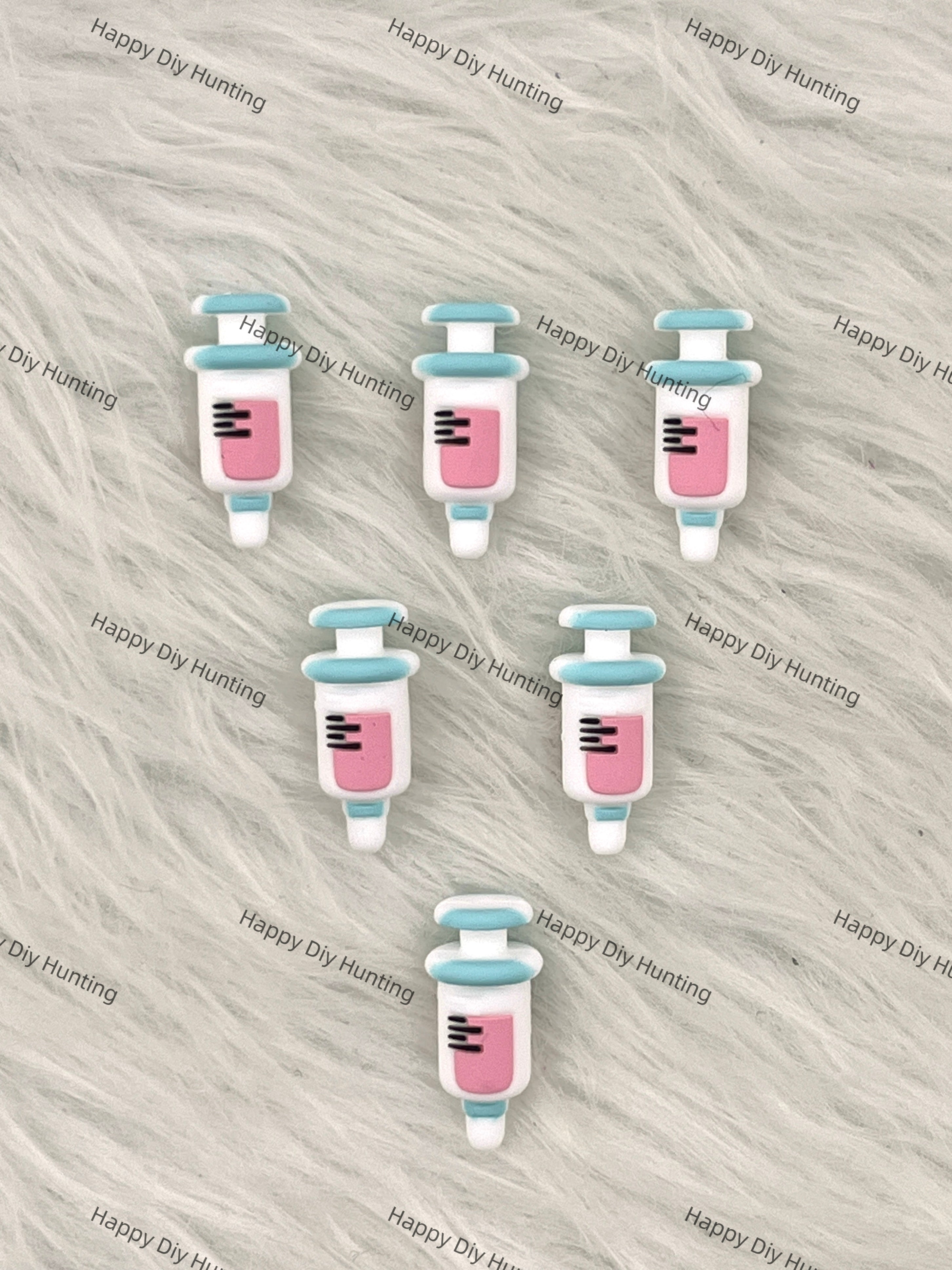 3D Syringe Silicone Focal Beads Wholesale, nurse focal beads