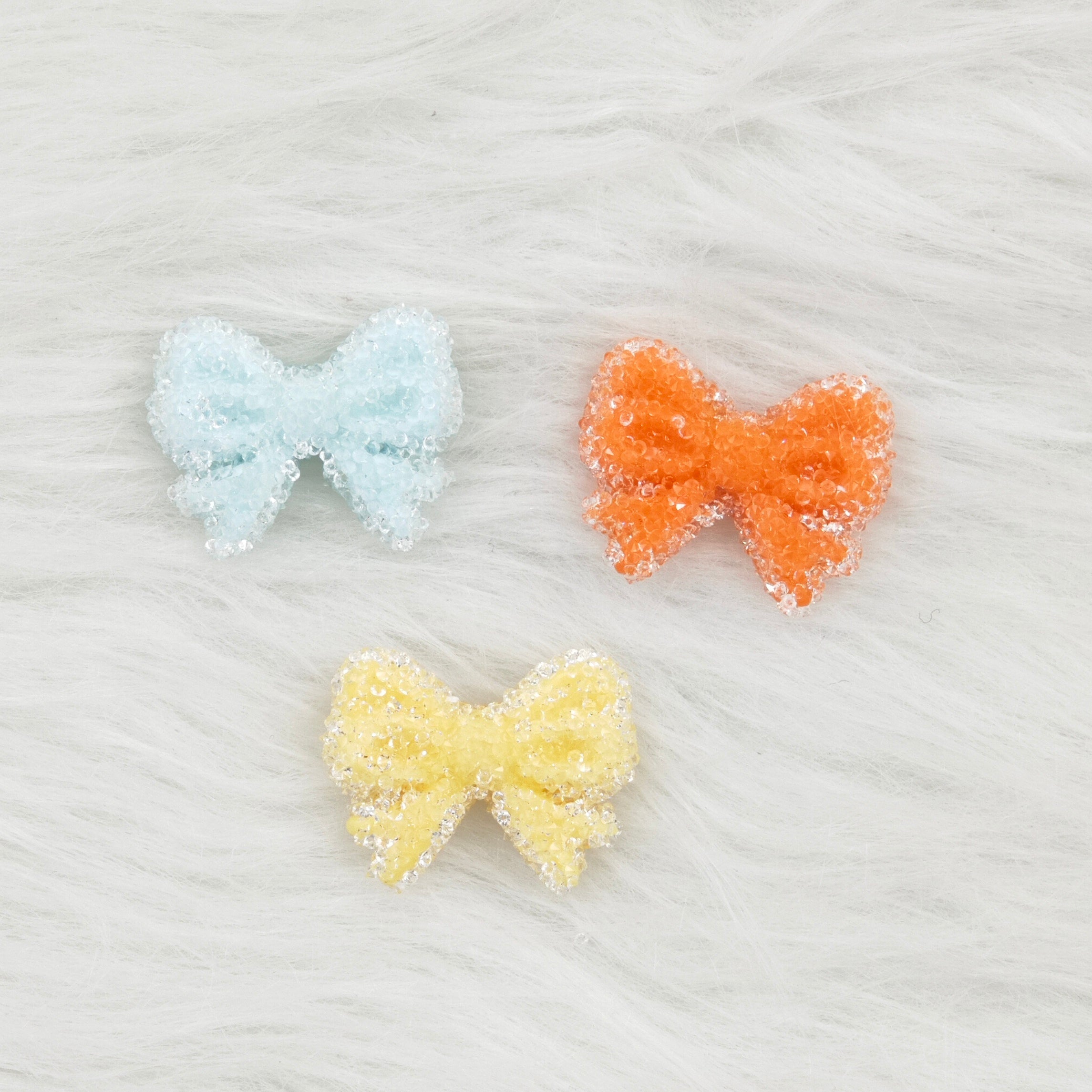 Solid Color Bows Sugar Beads Wholesale