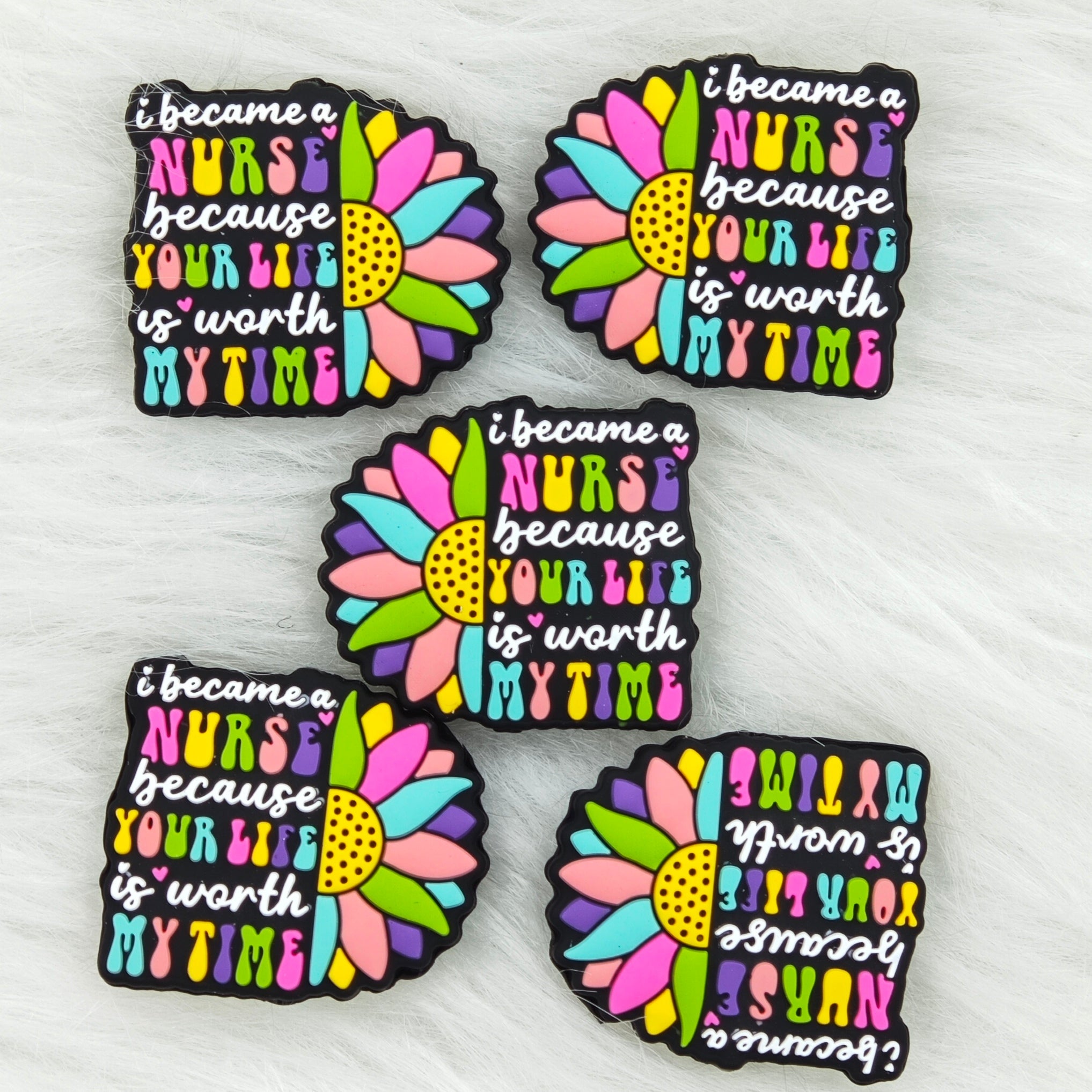 I became nurse because you are worthy of my time Silicone Focal  Beads Wholesale