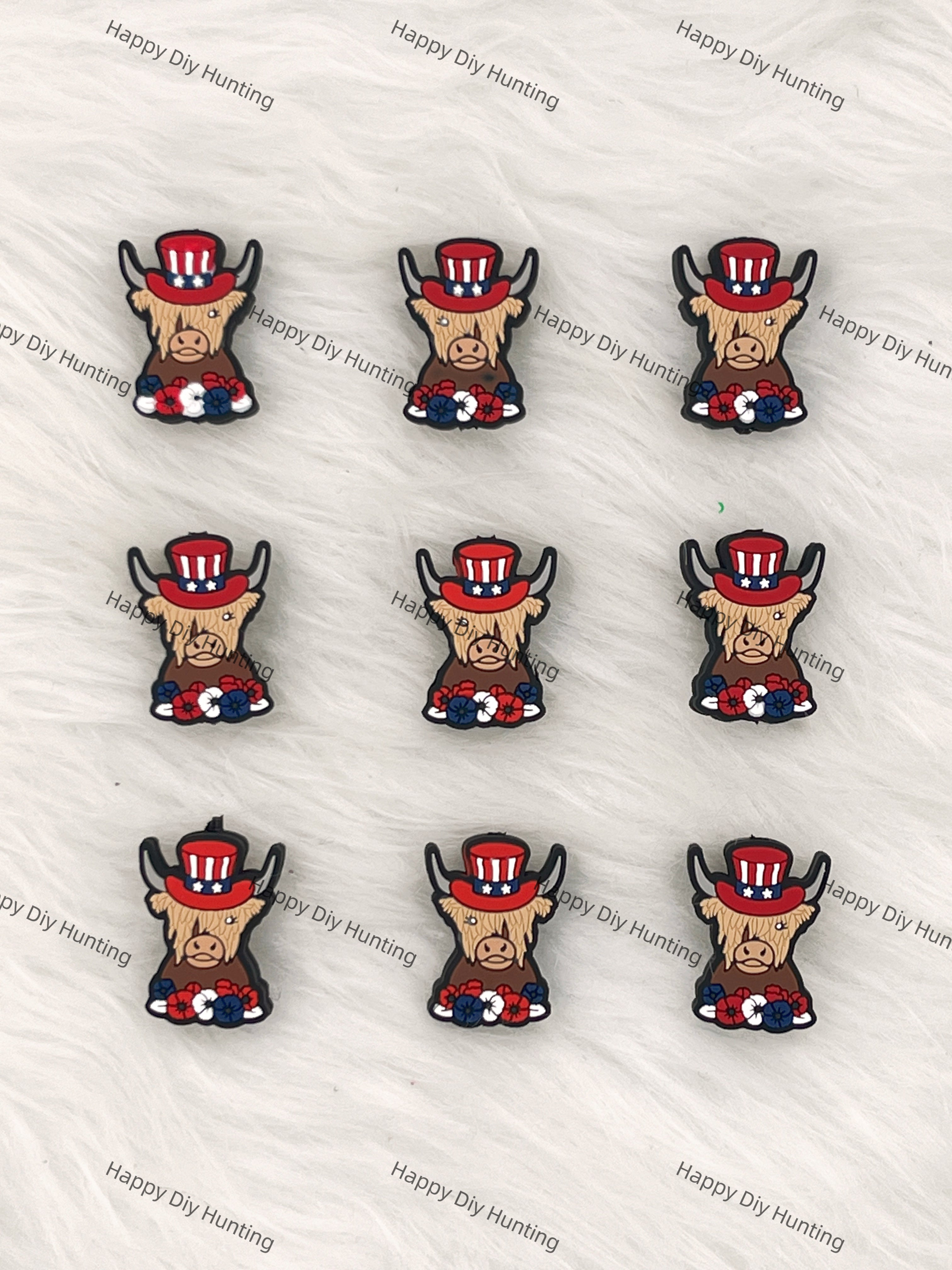 American Cattle Silicone Focal Beads Wholesale, silicone focal beads for pens