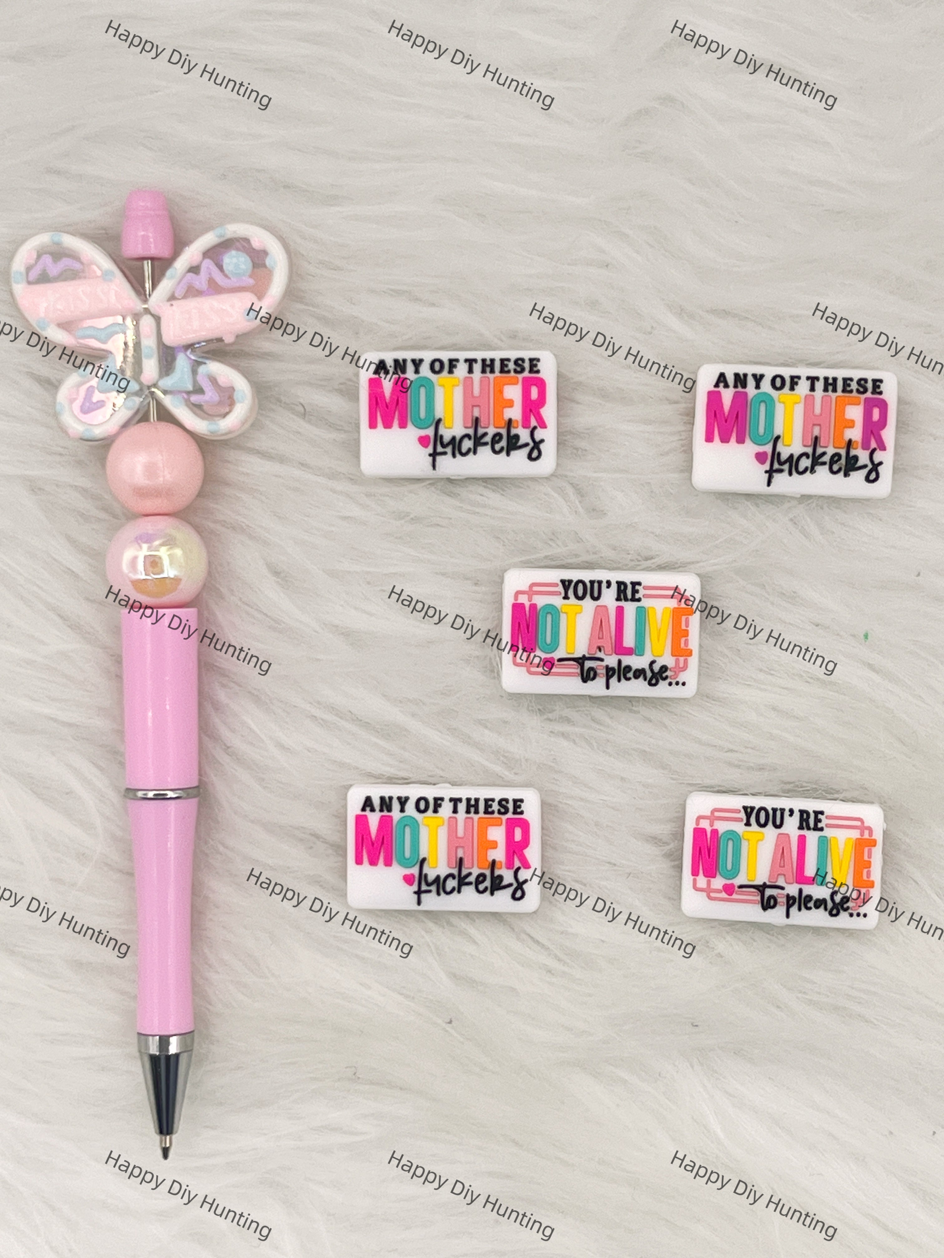 Any Of These Mother Fuckers.You’re Not Alive To  Please... Silicone Focal Beads Wholesale, silicone focal beads for pens