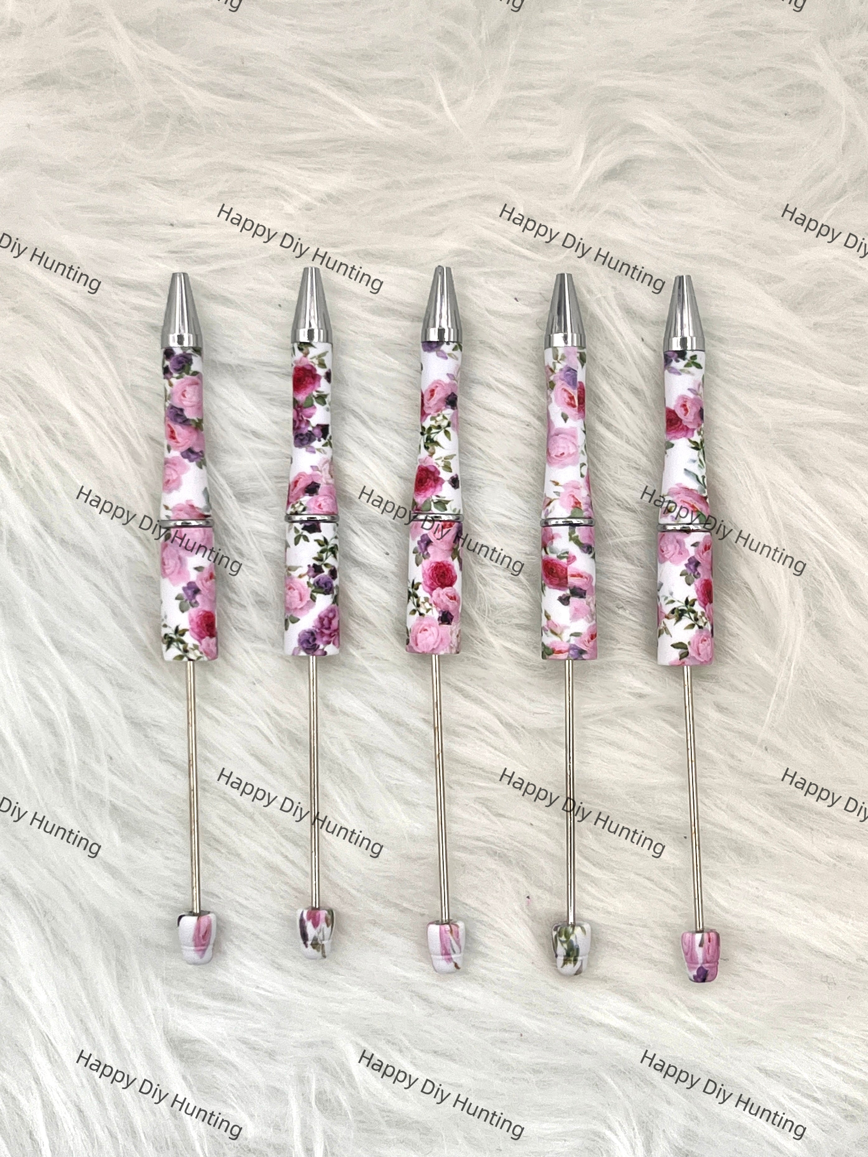 Beautiful Flowers Beadable pens bulk