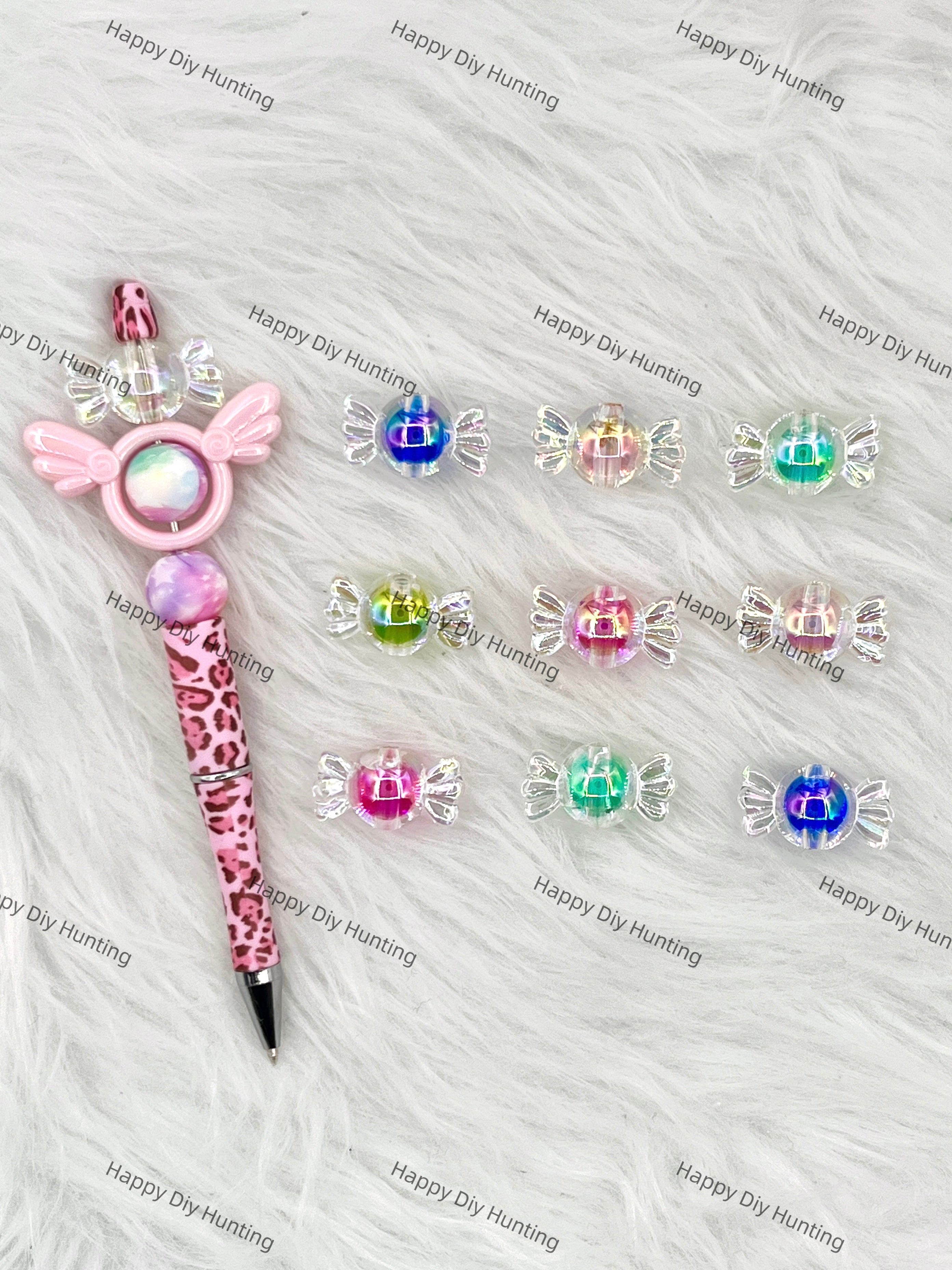 11mm *12mm Crystal Candy Shape Acrylic Beads wholesale