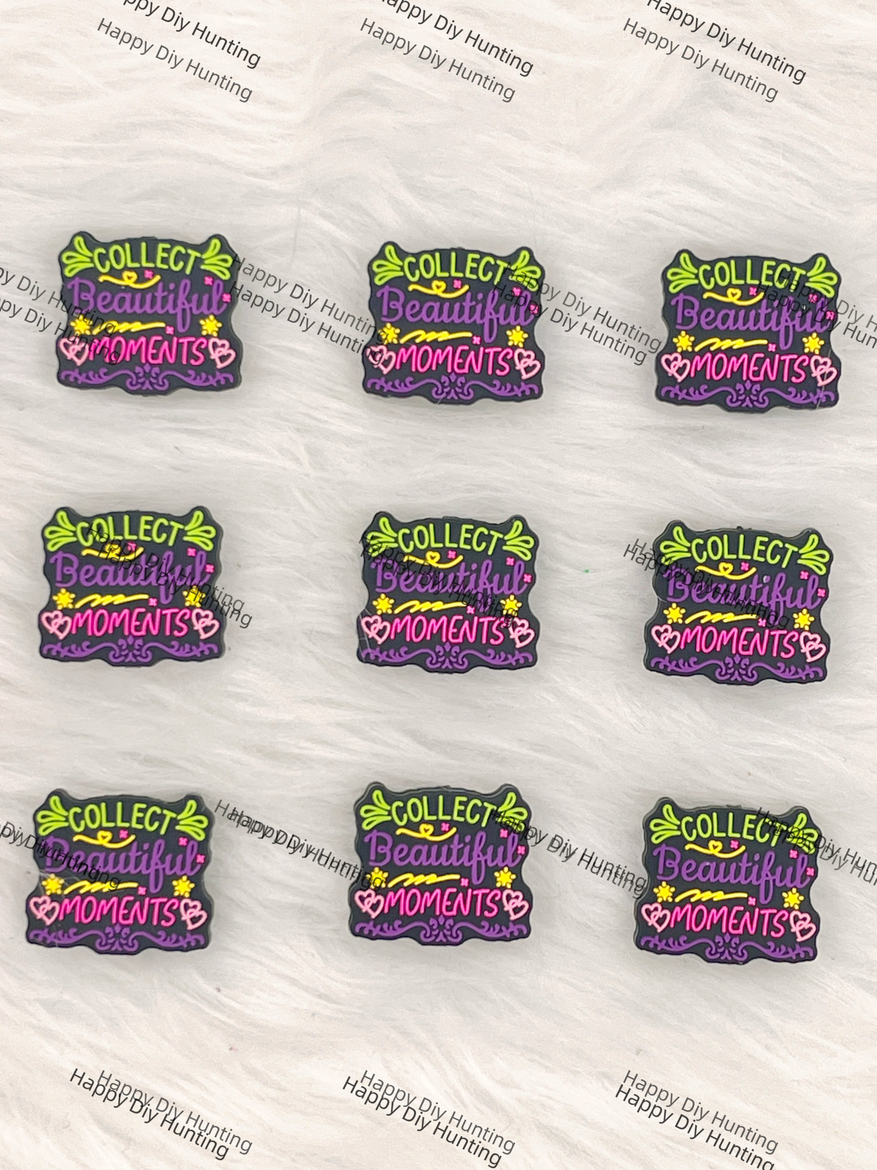 Collect Beautiful Moments Silicone Focal Beads Wholesale, silicone focal beads for pens