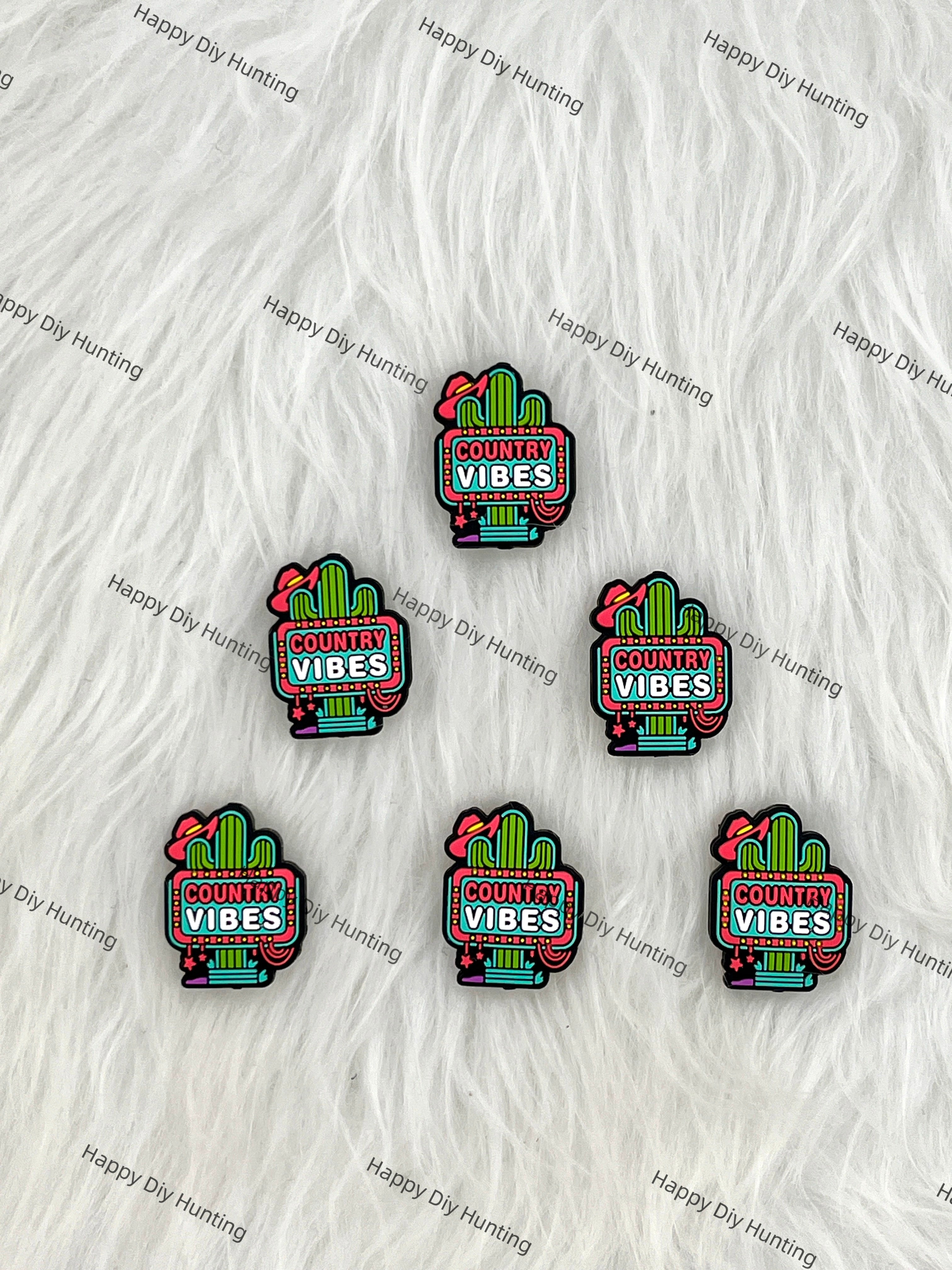 Country Vibes Silicone Focal Beads