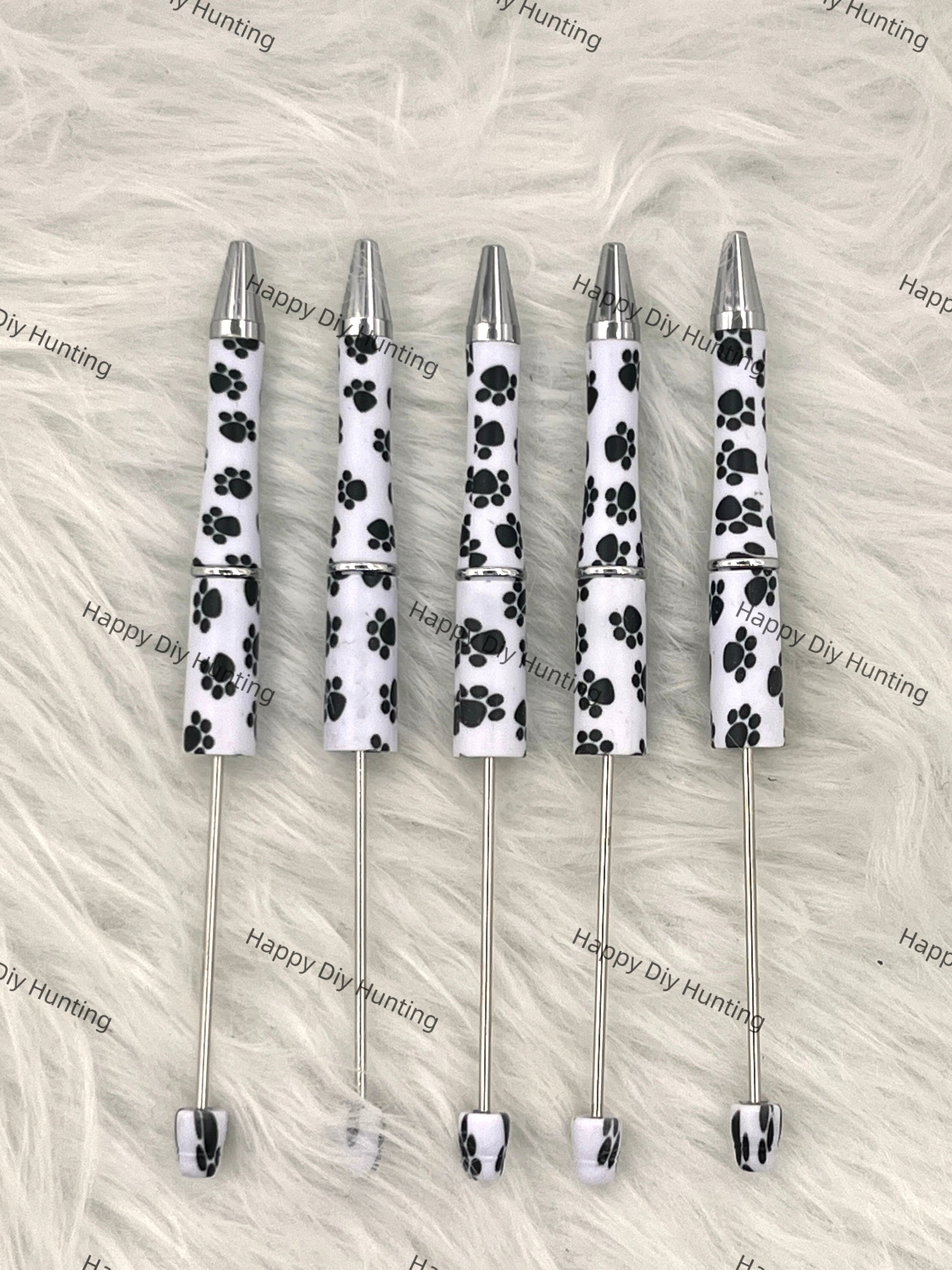 Cute Dog Paws Beadable pens bulk