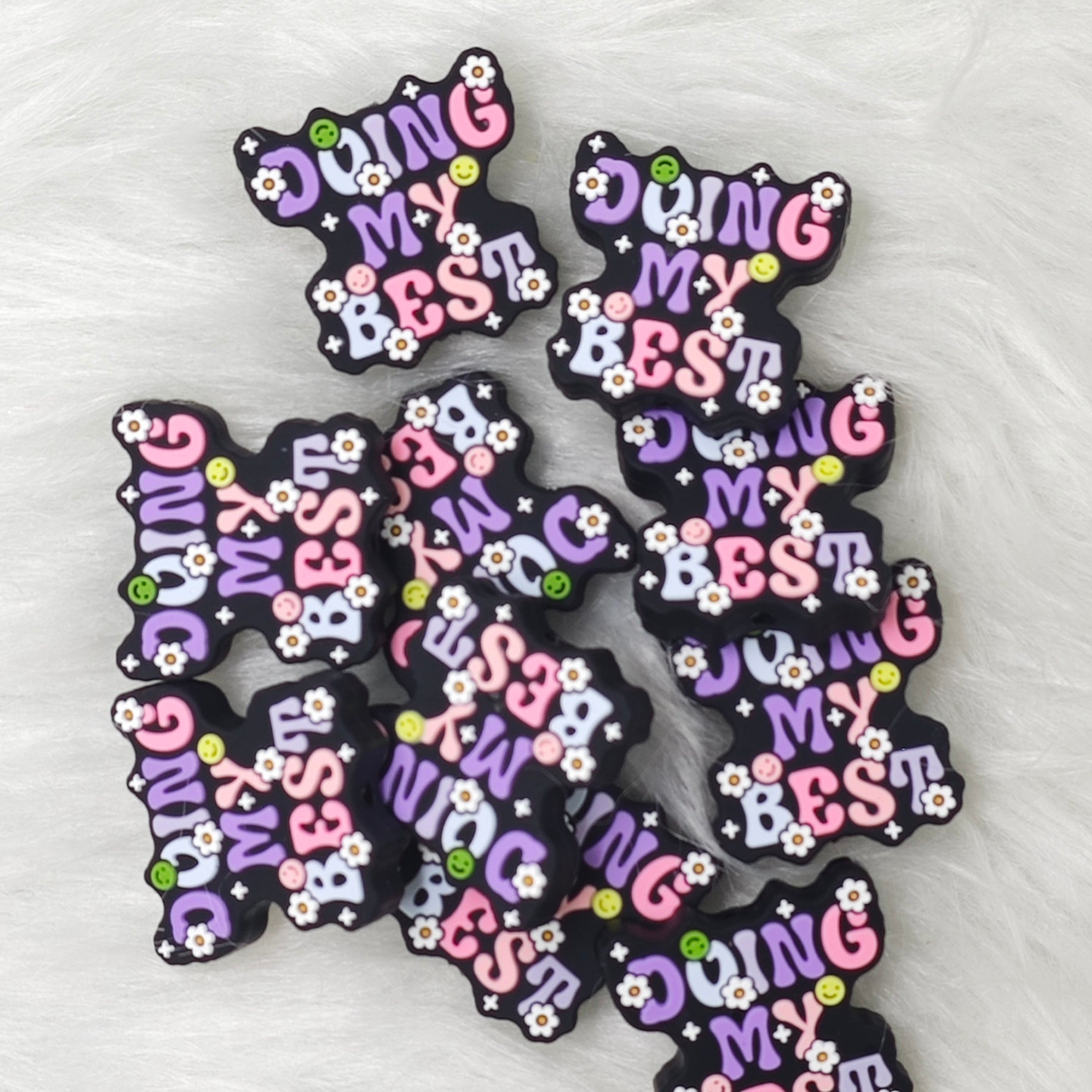 Doing my best Silicone Focal Beads Wholesale, saying focal beads