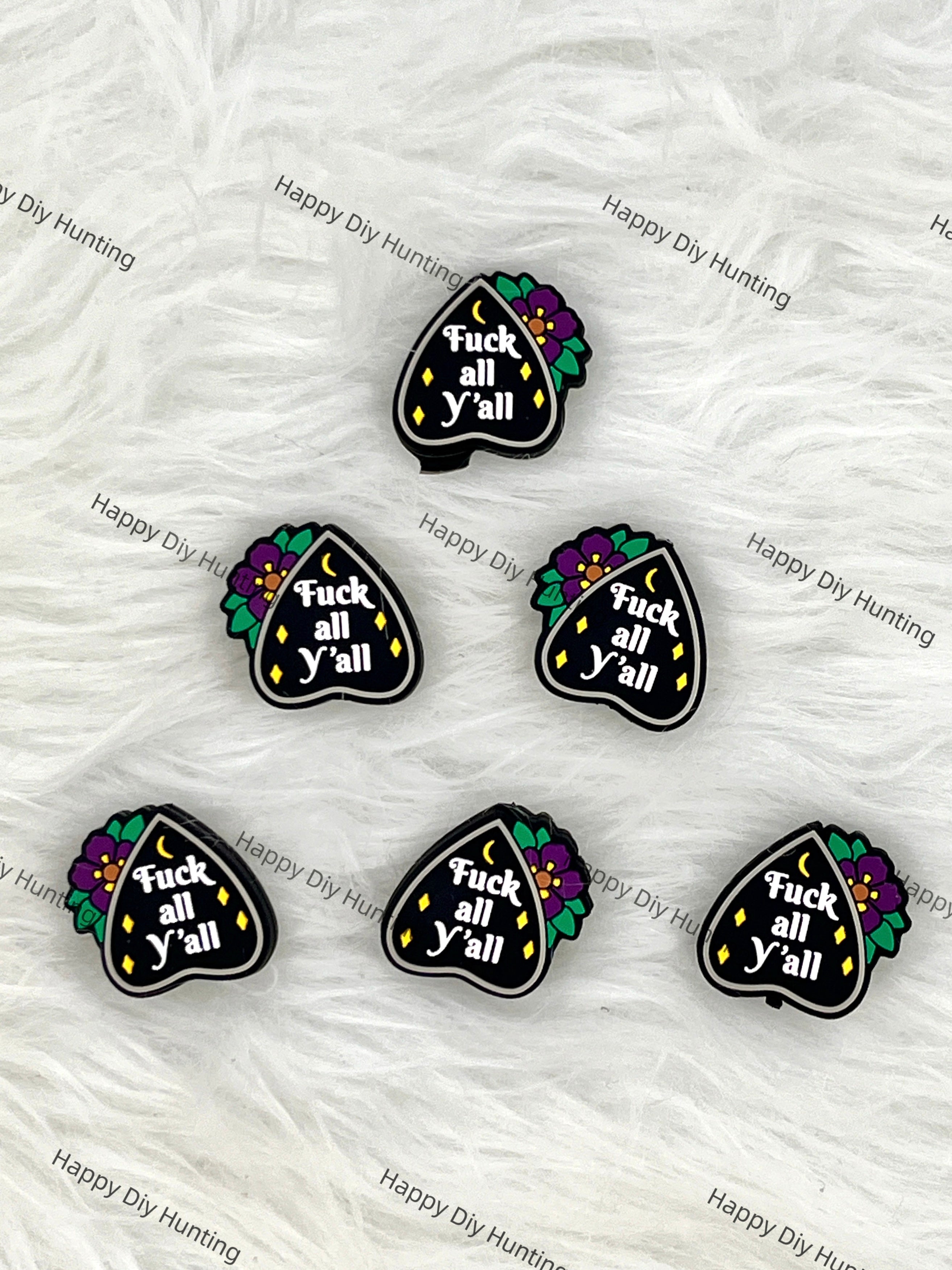 F*ck All Y'all Silicone Focal Bead