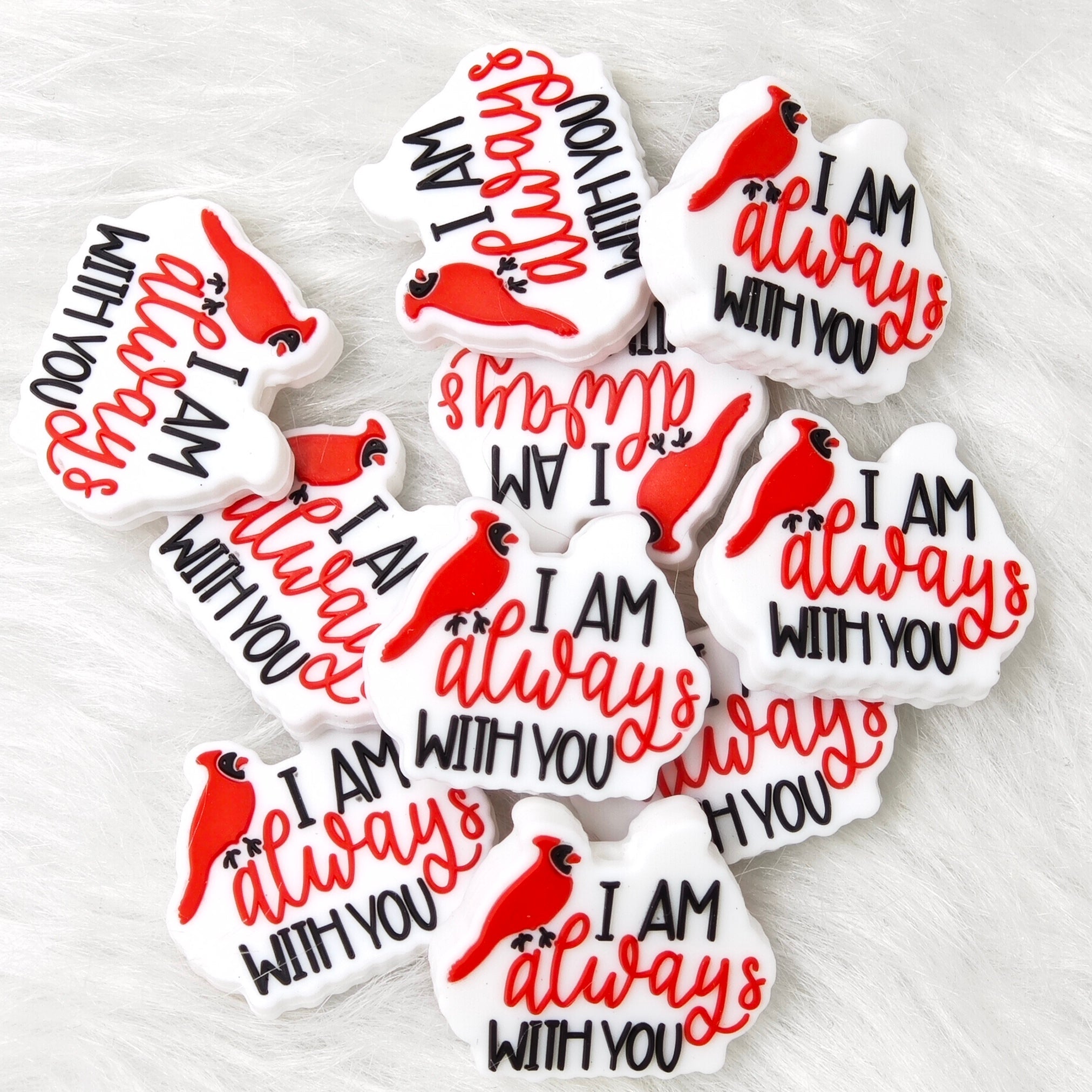 I am always with you Silicone Focal Beads Wholesale, animal focal beads