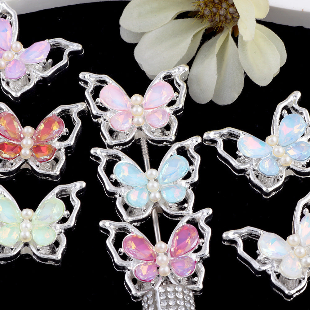 Pretty Fancy Butterfly Beads with Rhinestone