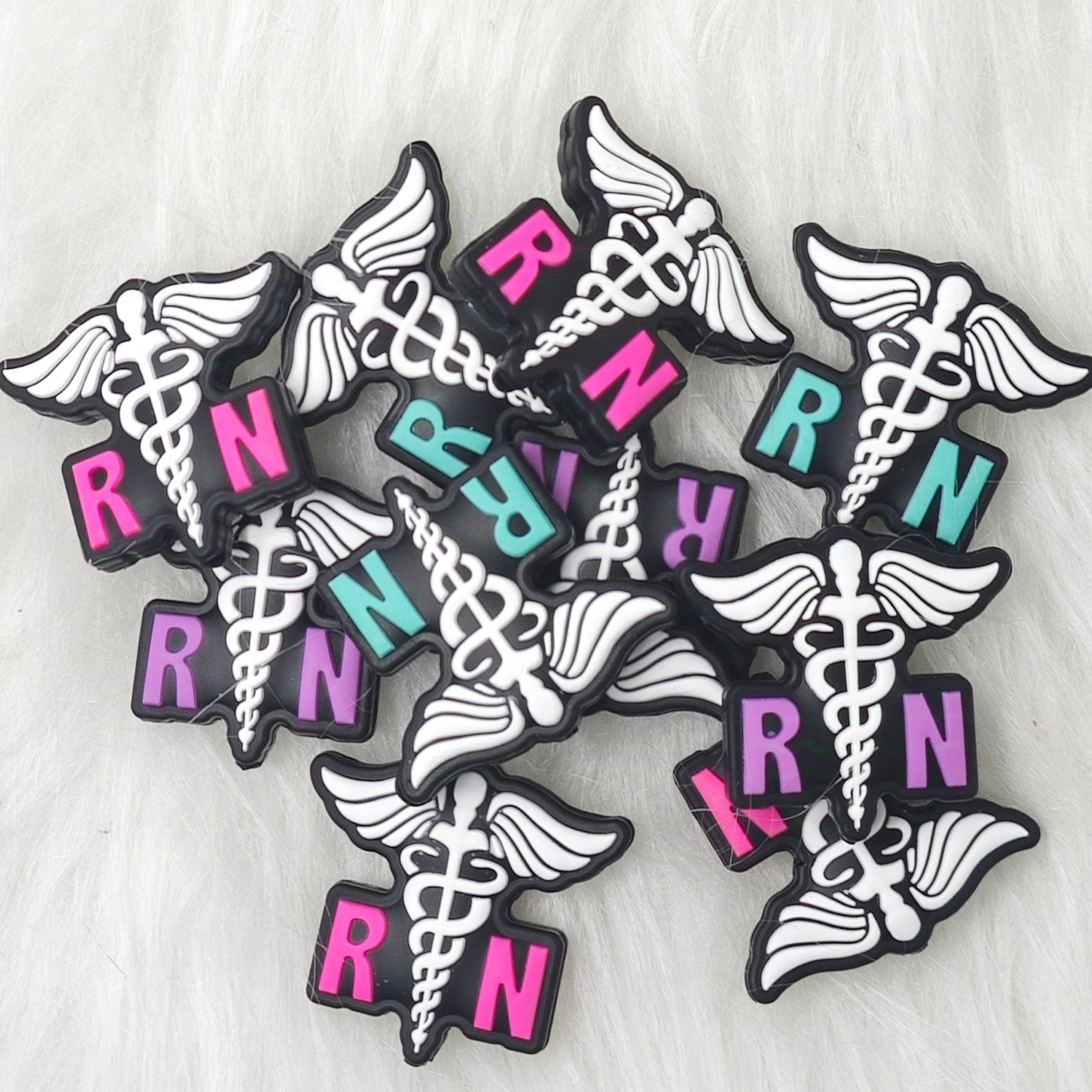 RN Silicone Focal Beads Nurse Focal Beads