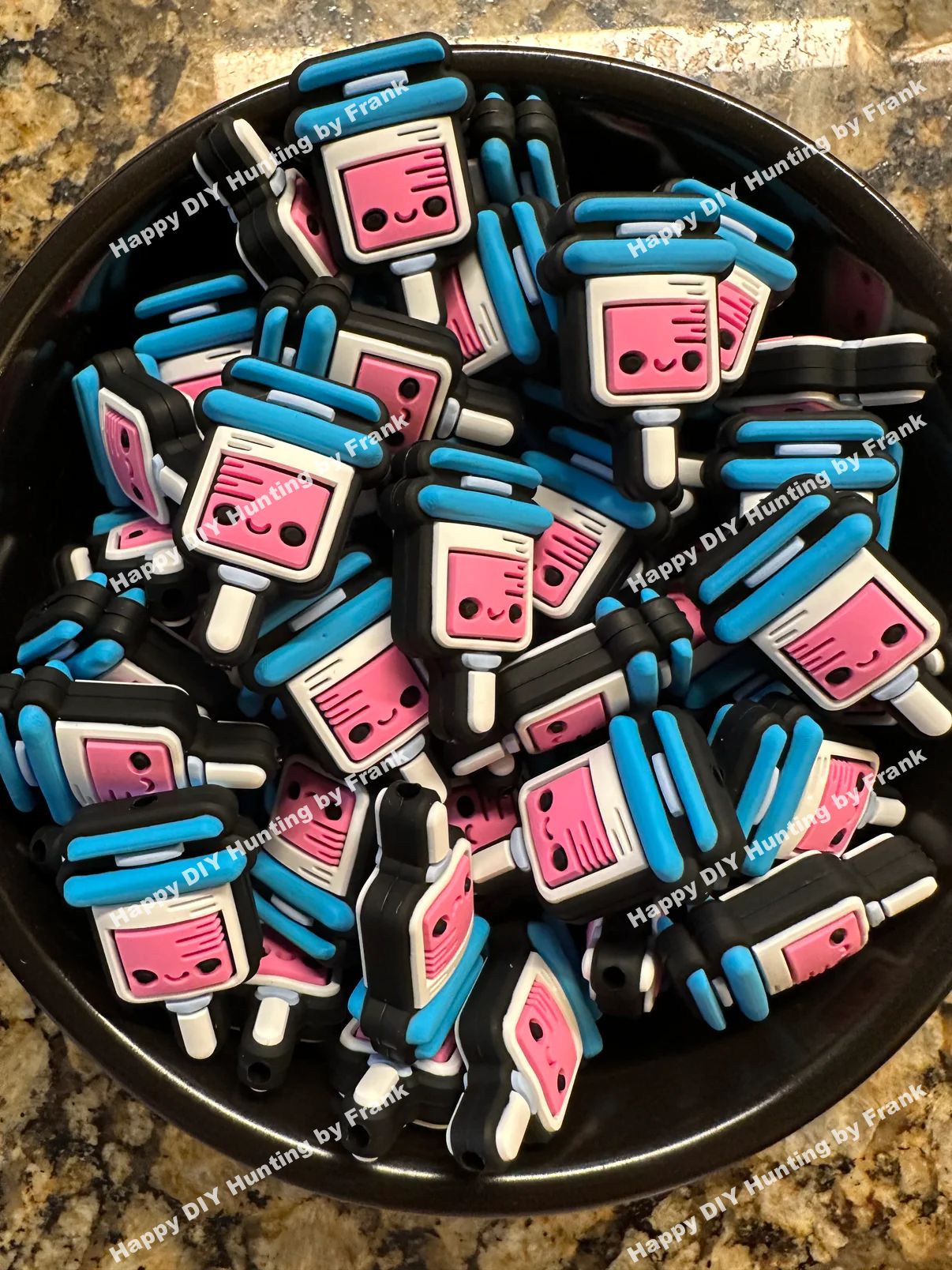 Syringe silicone focal beads wholesale, silicone focal beads for pens